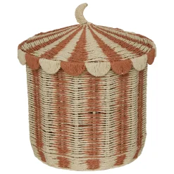 Niños atmosphera4kids Almacenamiento>Cesto de almacenaje NOMADE con tapa 37.5cm