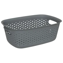 5five Cestas Y Palanganas>Cesto De Almacenaje Tila Gris 3.5L