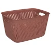 5five Cestas Y Palanganas>Cesto de almacenaje TILA terracota 17l