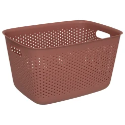 5five Cestas Y Palanganas>Cesto de almacenaje TILA terracota 17l