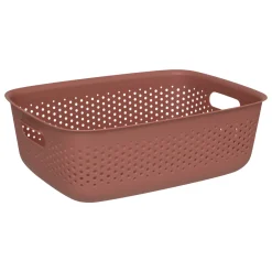 5five Cestas Y Palanganas>Cesto de almacenaje TILA terracota 10l