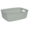5five Cestas Y Palanganas>Cesto de almacenaje TILA verde 10l