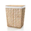Cestas Para La Ropa Sucia>Cesto de baño natural y lino 56cm