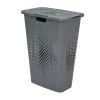 Cestas Para La Ropa Sucia>Cesto De Ropa C/Tapa Gris 40L
