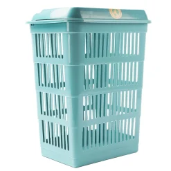 Cestas Para La Ropa Sucia>Cesto De Ropa Sky Azul Con Tapa