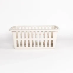 Cestas Y Palanganas>Cesto para colada alto crema 40L