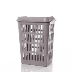 Cestas Para La Ropa Sucia>Cesto para colada wc gris pardo SAND con tapa