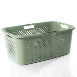 Cestas Y Palanganas>Cesto para ropa PIXEL verde 40l