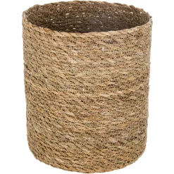 Cestas Y Baúles|Estilo Étnico>Cesto Seagrass Natural 24x24Cm