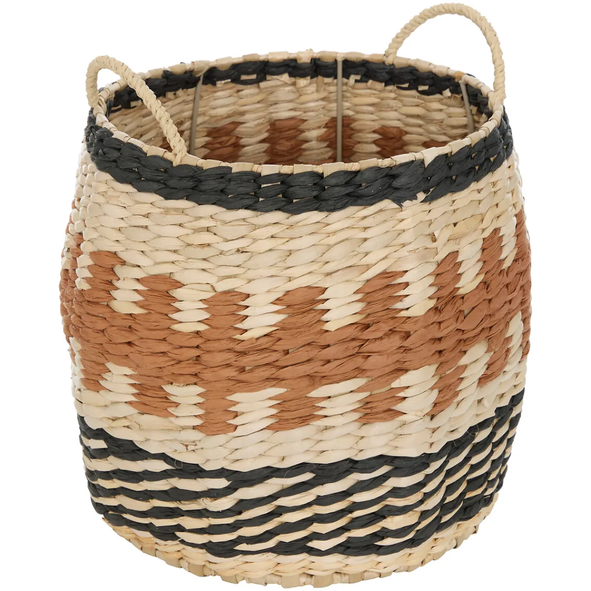 atmosphera Cestas Y Baúles>Cesto WONJA naranja 25x26cm