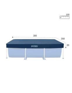 intex Complementos>Cobertor Retráctil P/Piscinas 3x2M
