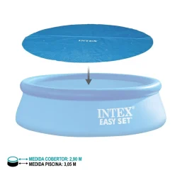 intex Piscinas Y Accesorios>Cobertor Solar Para Piscinas 305Cm