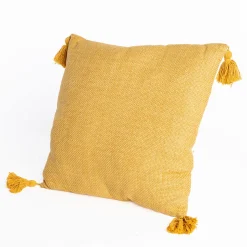 Cojines Y Fundas Decorativas>Cojín BEVERLY amarillo 45x45cm