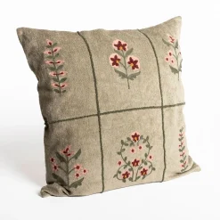 hôma Cojines Y Fundas Decorativas>Cojín BOUQUET verde 50x50cm