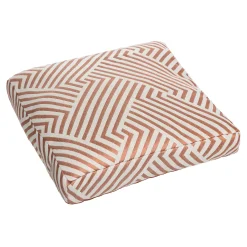 atmosphera Cojines Y Fundas Decorativas>Cojín de suelo DEYO terracota 40x40cm