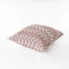 Cojines Y Fundas Decorativas>Cojín decorativo VEXUS burdeos y beige 50x50cm