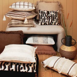 hôma Cojines Y Fundas Decorativas>Cojín EARTHY con borlas 30x50cm