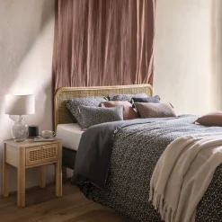 atmosphera Cojines Y Fundas Decorativas>Cojín Gaze Gris Oscuro 30x50Cm