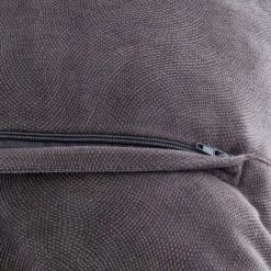 atmosphera Cojines Y Fundas Decorativas>Cojín LILOU gris oscuro 45x45cm