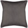 atmosphera Cojines Y Fundas Decorativas>Cojín LILOU gris oscuro 55x55cm