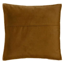 atmosphera Cojines Y Fundas Decorativas>Cojín LILOU ocre 55x55cm