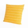 Cojines Y Fundas Decorativas>Cojín LINECHIC amarillo de algodón 45x45cm