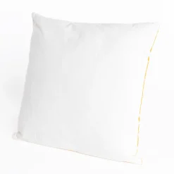 Cojines Y Fundas Decorativas>Cojín LINECHIC amarillo de algodón 45x45cm