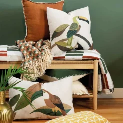 Cojines Y Fundas Decorativas>Cojín MALAKITE TUCANO 40x60cm
