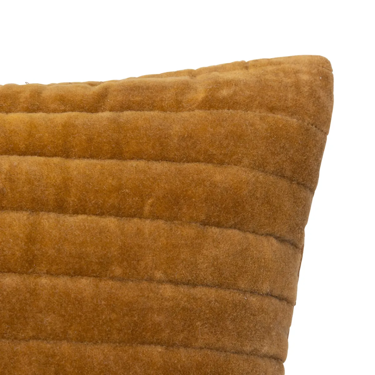 atmosphera Cojines Y Fundas Decorativas>Cojín Ocre Con Patch 45x45cm