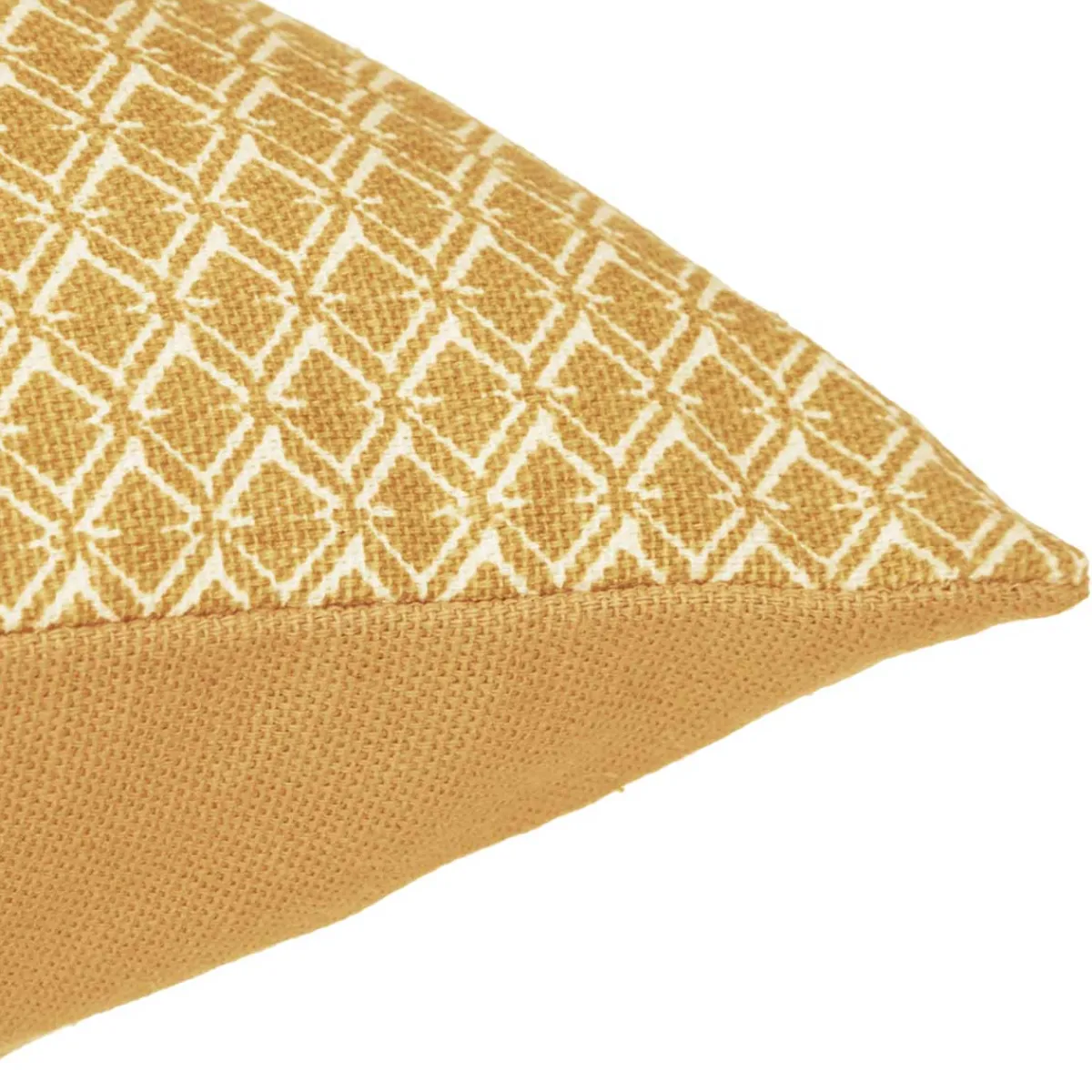 atmosphera Cojines Y Fundas Decorativas>Cojín Otto Ocre Decorado 38x38Cm