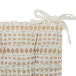 atmosphera Textil De Cocina>Cojín Para Silla Micah Jacquard Beige
