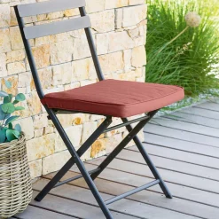 hespéride Textil De Jardín>Cojín para silla exterior KORAI terracota