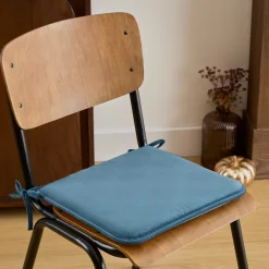 atmosphera Textil De Cocina>Cojín para silla LILOU azul oscuro