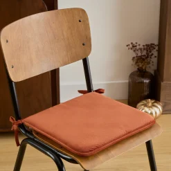atmosphera Textil De Cocina>Cojín para silla LILOU terracota