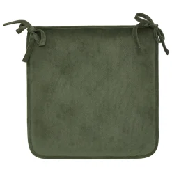 atmosphera Textil De Cocina>Cojín para silla LILOU verde caqui