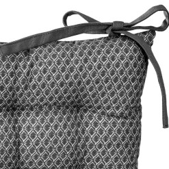 atmosphera Cojines Y Fundas Decorativas>Cojín Para Silla Otto Gris 38x38Cm