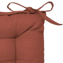 atmosphera Textil De Cocina>Cojín Para Silla Terracota 38x38Cm
