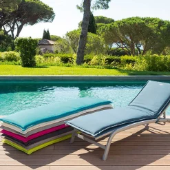 hespéride Textil De Jardín>Cojín para tumbona KORAI verde oliva