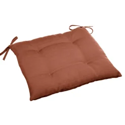hespéride Textil De Jardín>Cojín p/silla exterior KORAI 4 puntos terracota