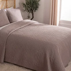 atmosphera Edredones Y Colchas>Colcha 240x260Cm C/2Fundas Cojín 60x60Cm