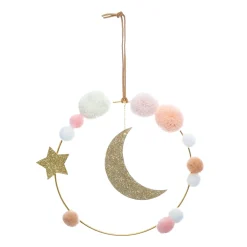 Niños atmosphera4kids Accesorios Decorativos>Colgante Luna/Estrella 14.5x3x21.5Cm