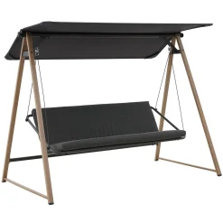 hespéride Columpios>Columpio SOLY HONEY gris oscuro 3 plazas