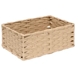 5five Cestas De Almacenamiento>Conjunto de 3 cestas altas TRESSE beige