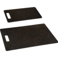 Placas Calefactoras Y Tablas De Cortar>Conjunto de 2 tablas de cocina efecto granito