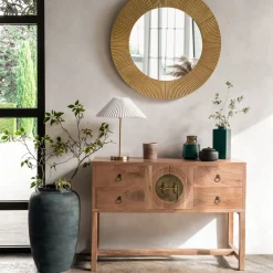 atmosphera Aparadores Y Consolas|Estilo Oriental>Consola 4Cajones Y 2Puertas 112x40x79Cm