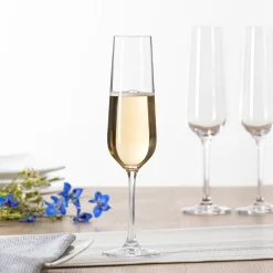 Copas>Copa de champán LENA de vidrio cristalino 20cl