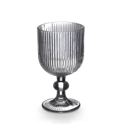 Copas>Copa De Vino Rayas Gris 26cl