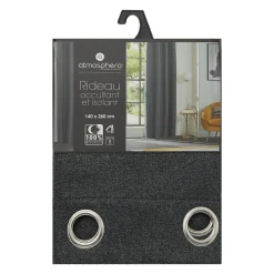 atmosphera Cortinas>Cortina Aislante Azul 140x260Cm