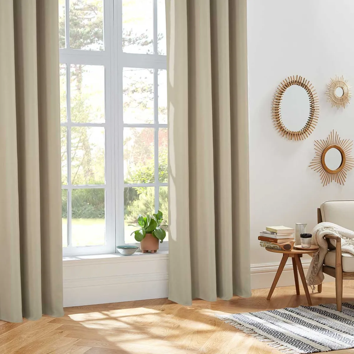 atmosphera Cortinas>Cortina Aislante Color Lino 140x260Cm