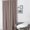 atmosphera Cortinas>Cortina Aislante Gris Pardo 140x260Cm